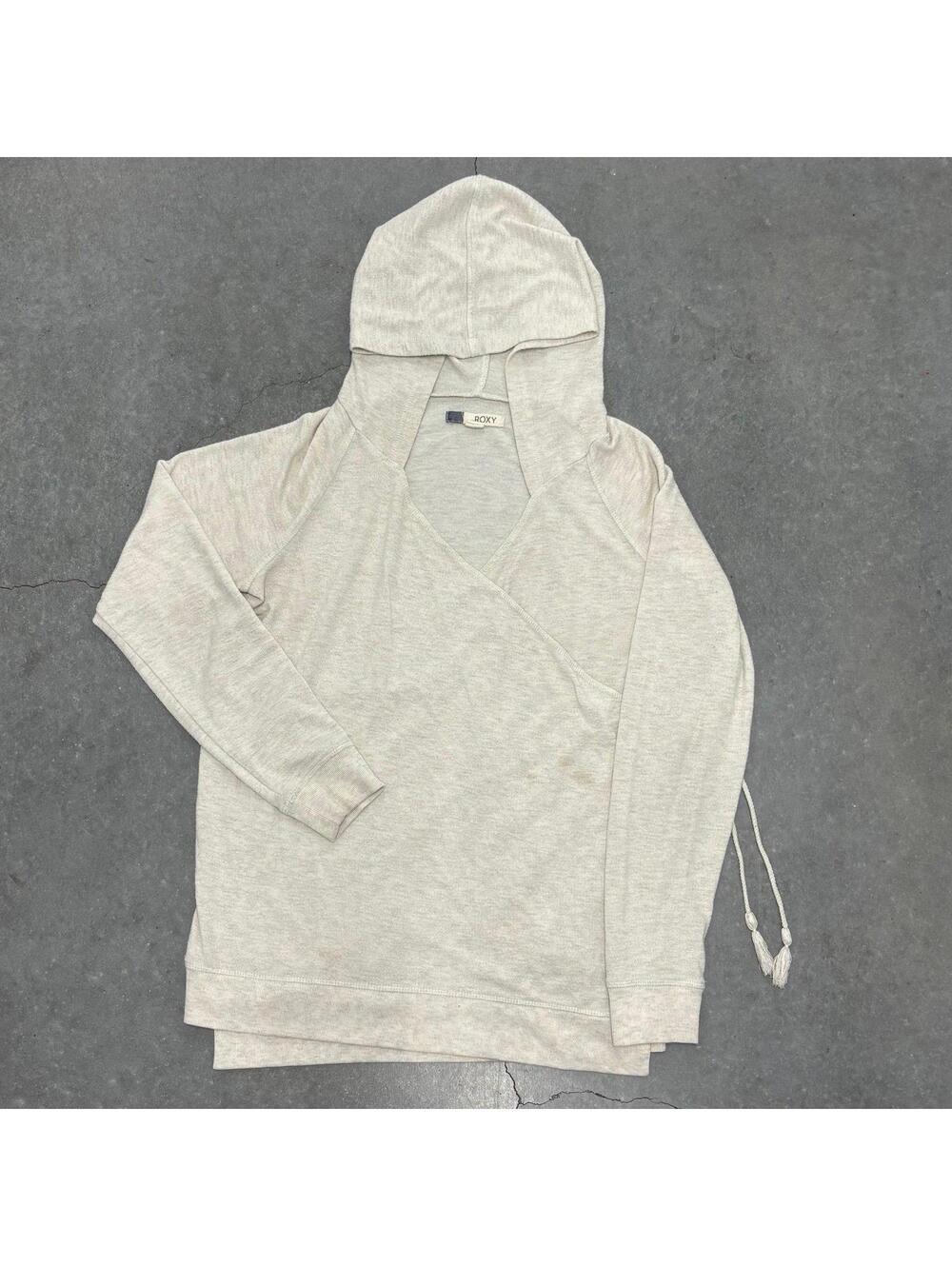 ROXY Plain Hooded Cardigan